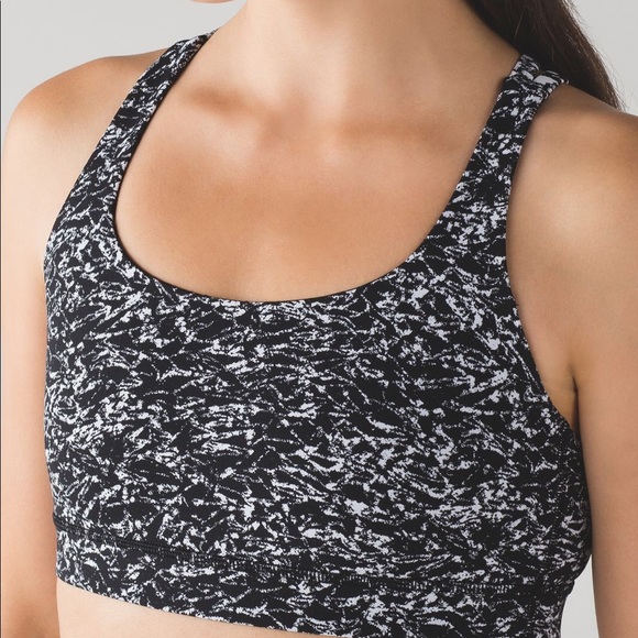 lululemon athletica Other - lululemon black and white energy bra